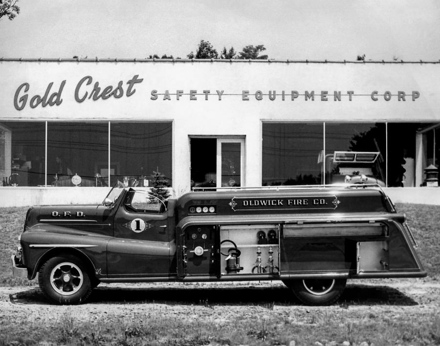 White WC Fire Truck '1952